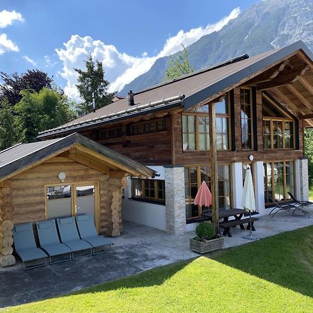Im Weidach Superior Chalets Leutasch Dış mekan fotoğraf