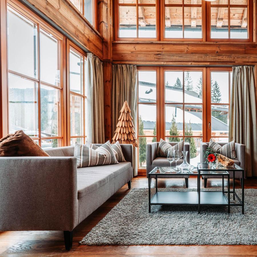 Im Weidach Superior Chalets Leutasch Dış mekan fotoğraf