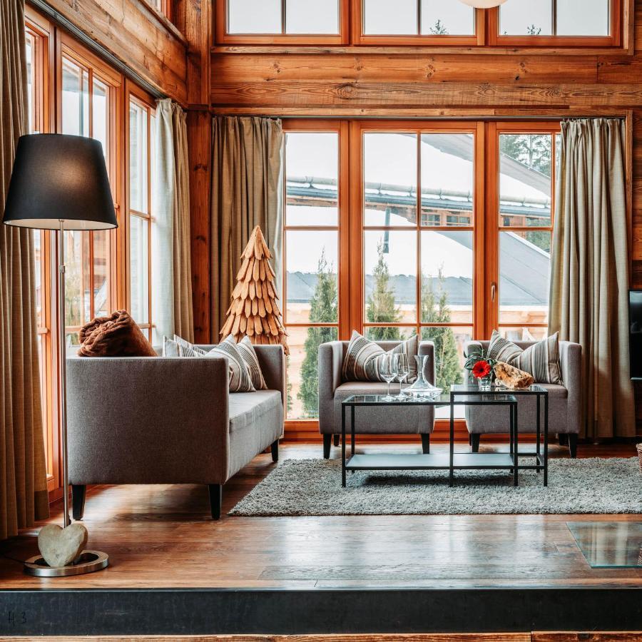 Im Weidach Superior Chalets Leutasch Dış mekan fotoğraf