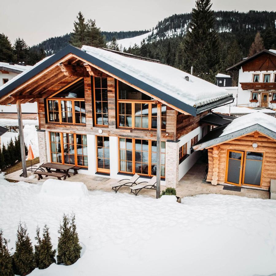 Im Weidach Superior Chalets Leutasch Dış mekan fotoğraf