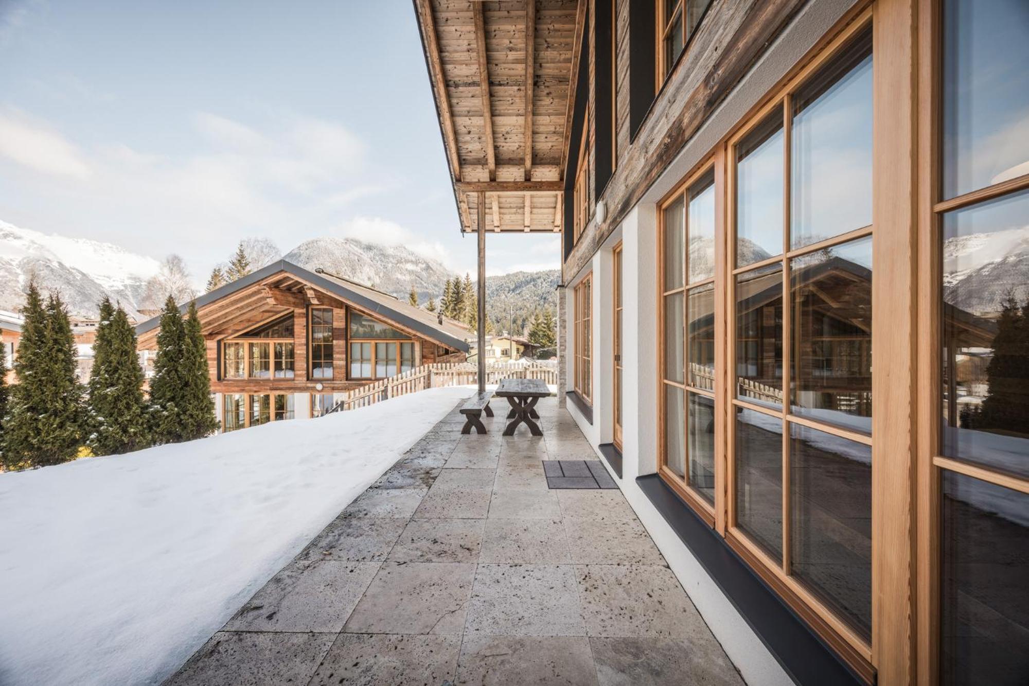 Im Weidach Superior Chalets Leutasch Dış mekan fotoğraf