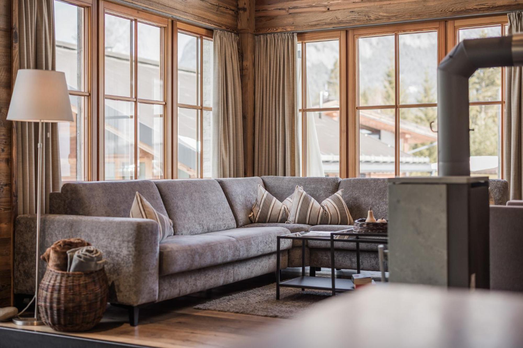 Im Weidach Superior Chalets Leutasch Dış mekan fotoğraf
