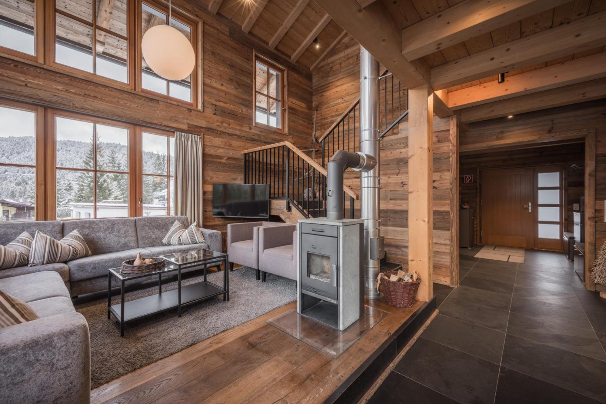 Im Weidach Superior Chalets Leutasch Dış mekan fotoğraf