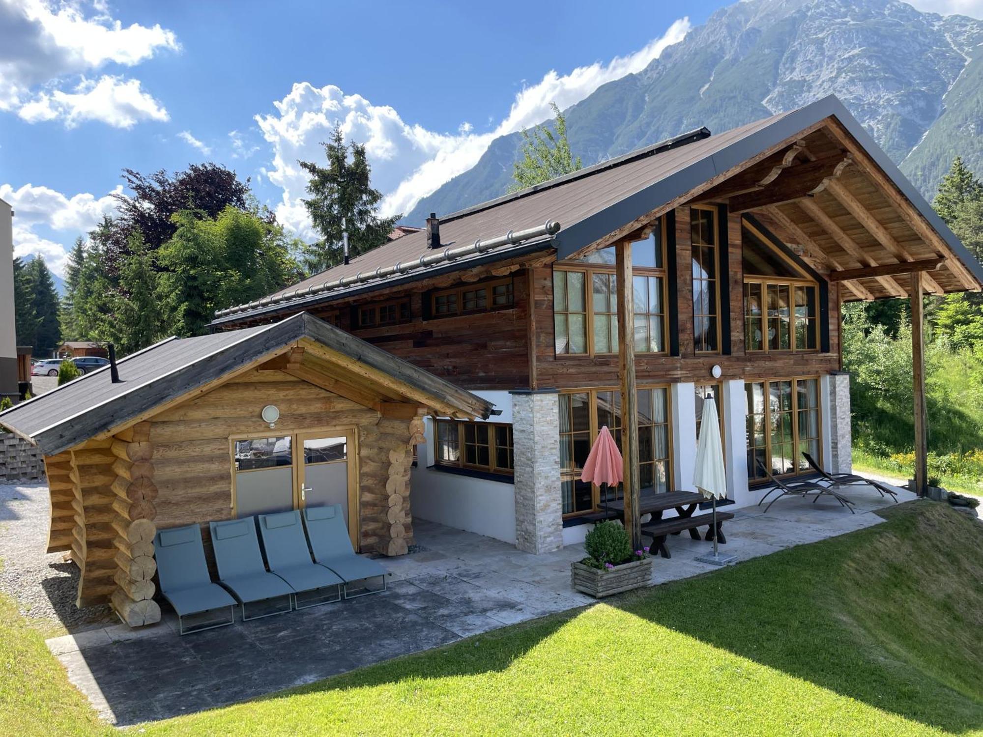 Im Weidach Superior Chalets Leutasch Dış mekan fotoğraf
